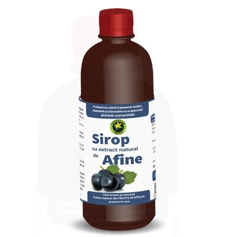 Sirop de Afine Hypericum, 500 ml (Ambalaj: 500 ml)