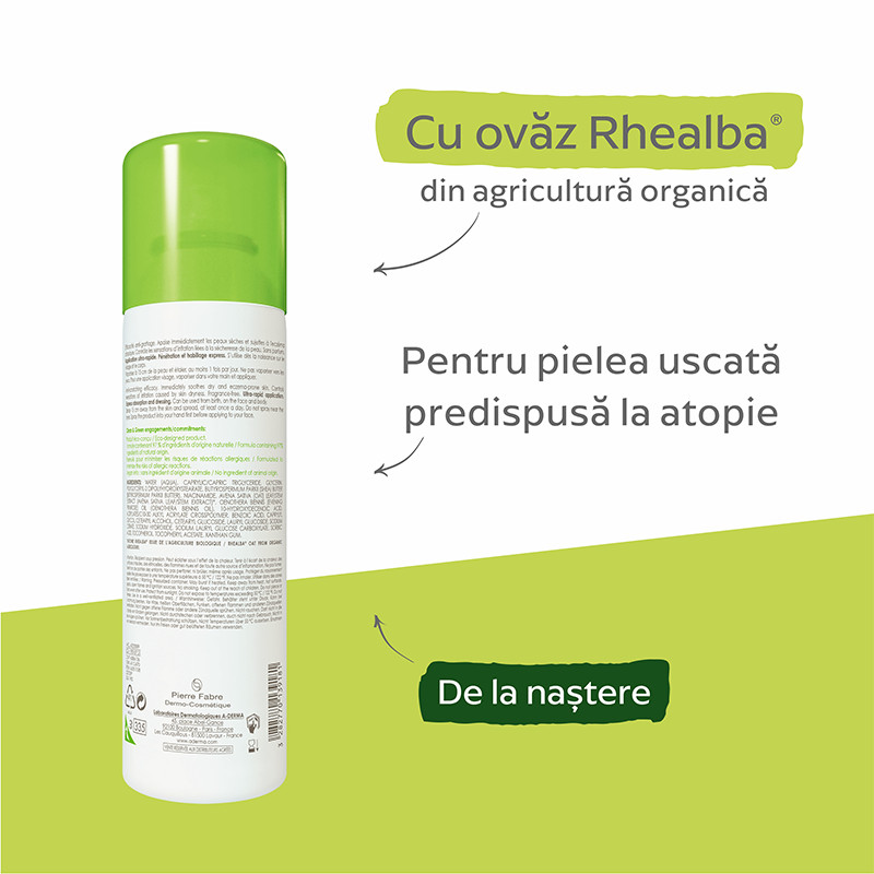 Spray emolient anti-prurit pentru orice piele uscata A-Derma Exomega Control, 200 ml - 1 | YEO