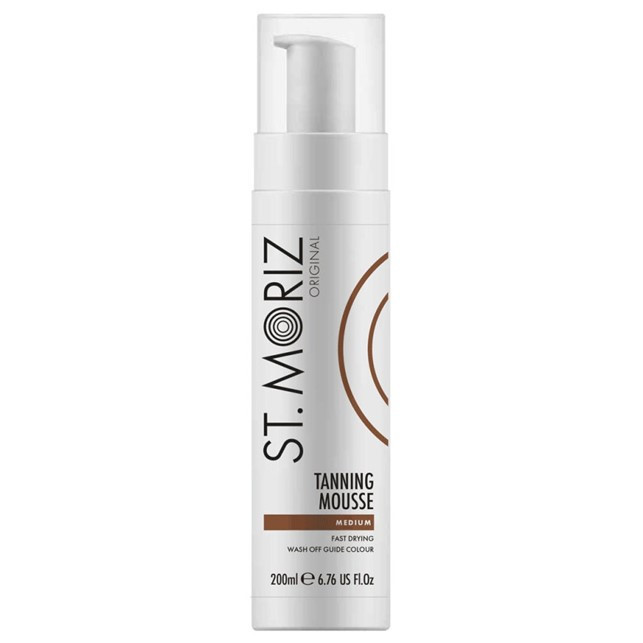 Spuma autobronzanta Prfessional St. Moriz Tanning Mousse, 200 ml (Concentratie: Autobronzant, CULOARE: Medium)