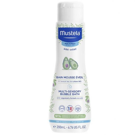 Spuma de baie energizanta Mustela (Gramaj: 750 ml, Concentratie: Spuma de baie)