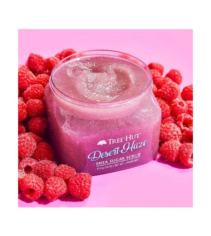 Tree Hut Desert Haze Shea Sugar Scrub, exfoliant de corp, 510 g