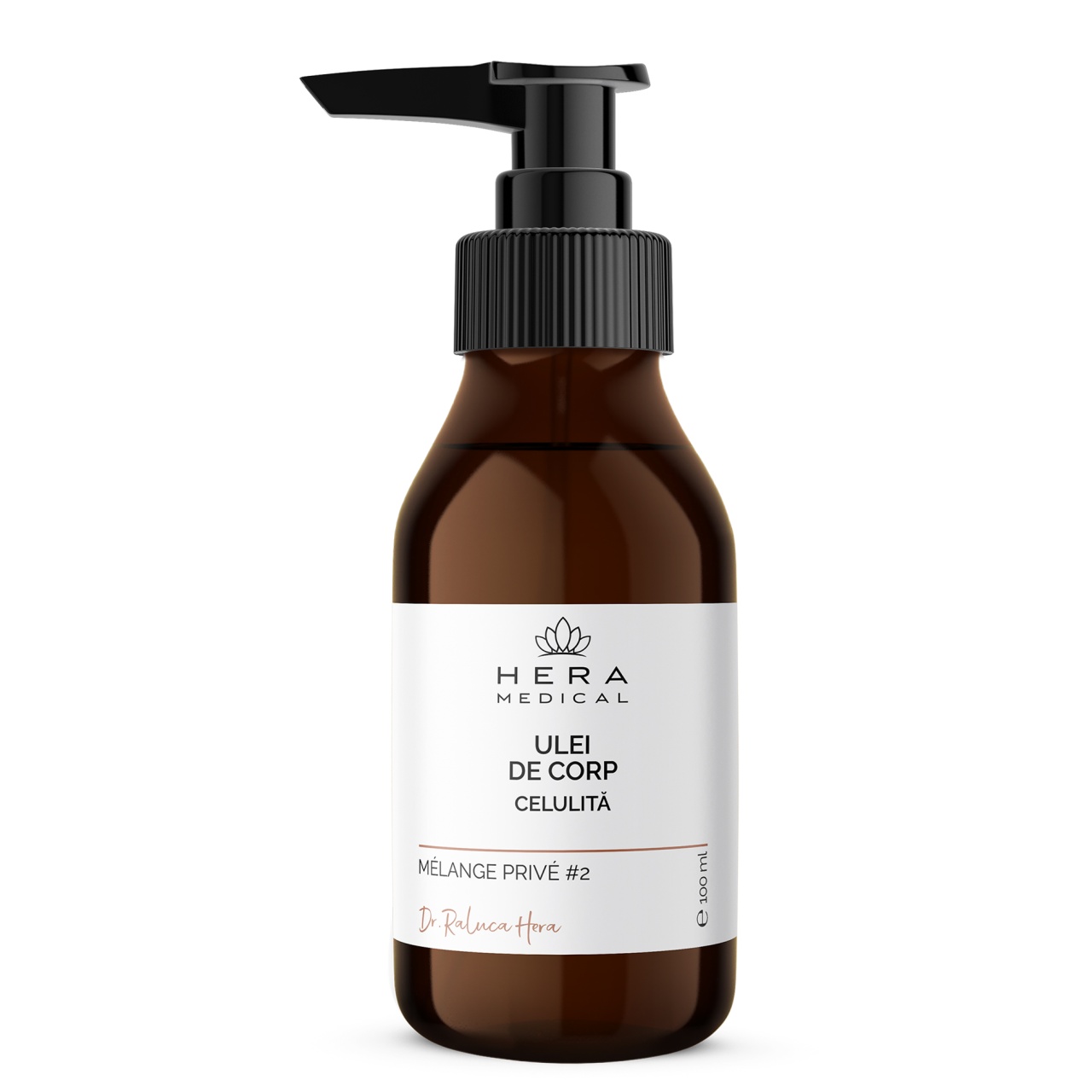 Ulei de corp conturant pentru aspectul celulitei BODY OIL | MÉLANGE PRIVÉ #2, Hera Medical (Gramaj: 100 ml)