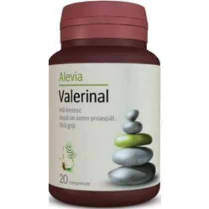 Valerinal Alevia 20 comprimate (Concentratie: 180mg)