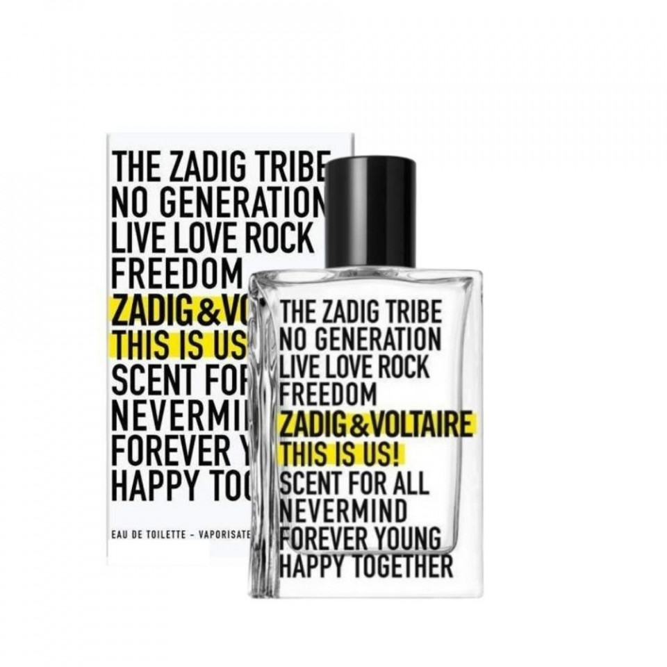 Zadig & Voltaire This Is Us! (Concentratie: Apa de Toaleta, Gramaj: 50 ml)