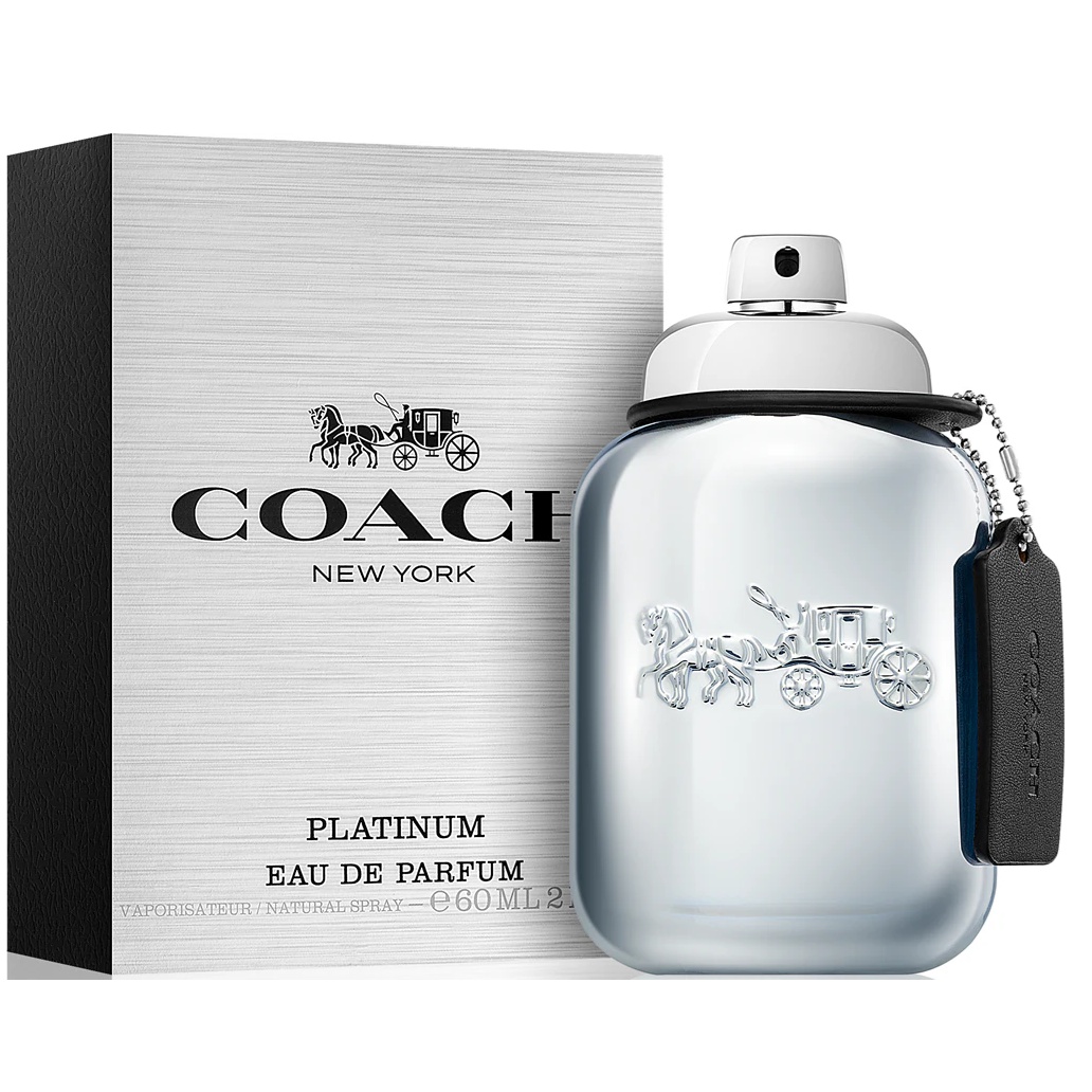Coach For Men Platinum, Apa de Parfum (Gramaj: 60 ml)