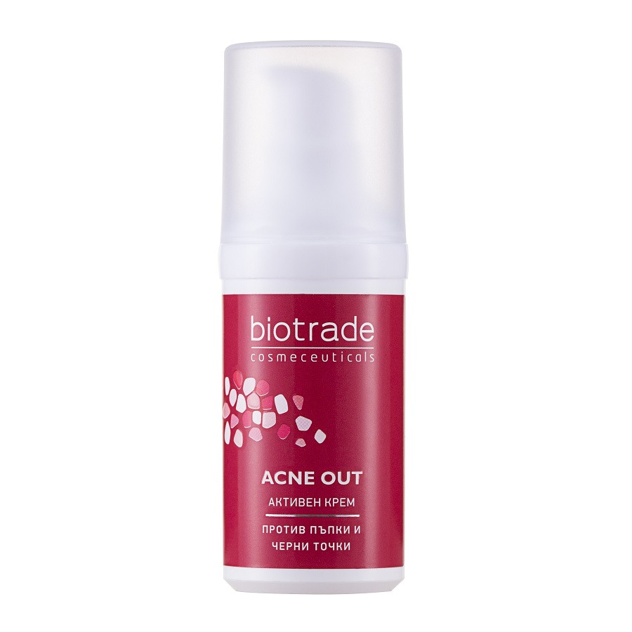 Crema activa pentru ten acneic Biotrade Acne Out, 30 ml
