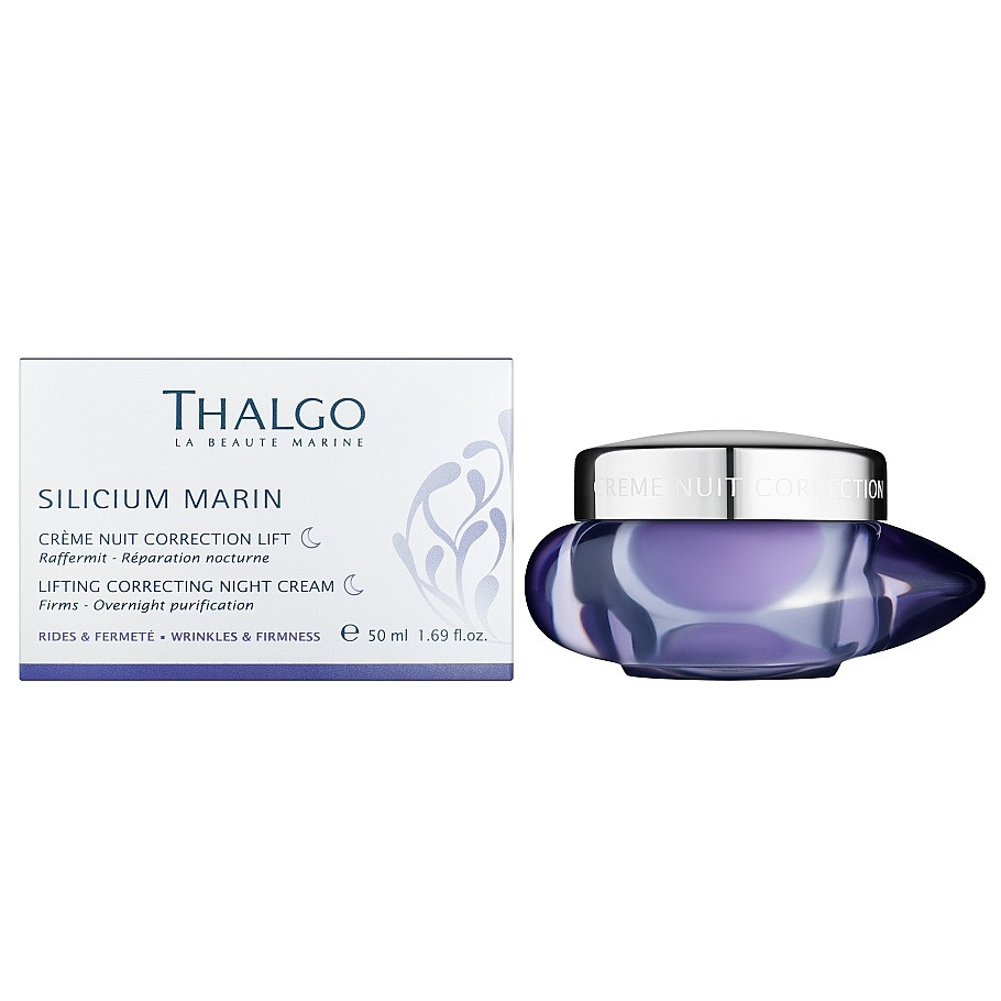 Crema corectoare lifting de noapte Thalgo Silicium Marin, 50ml