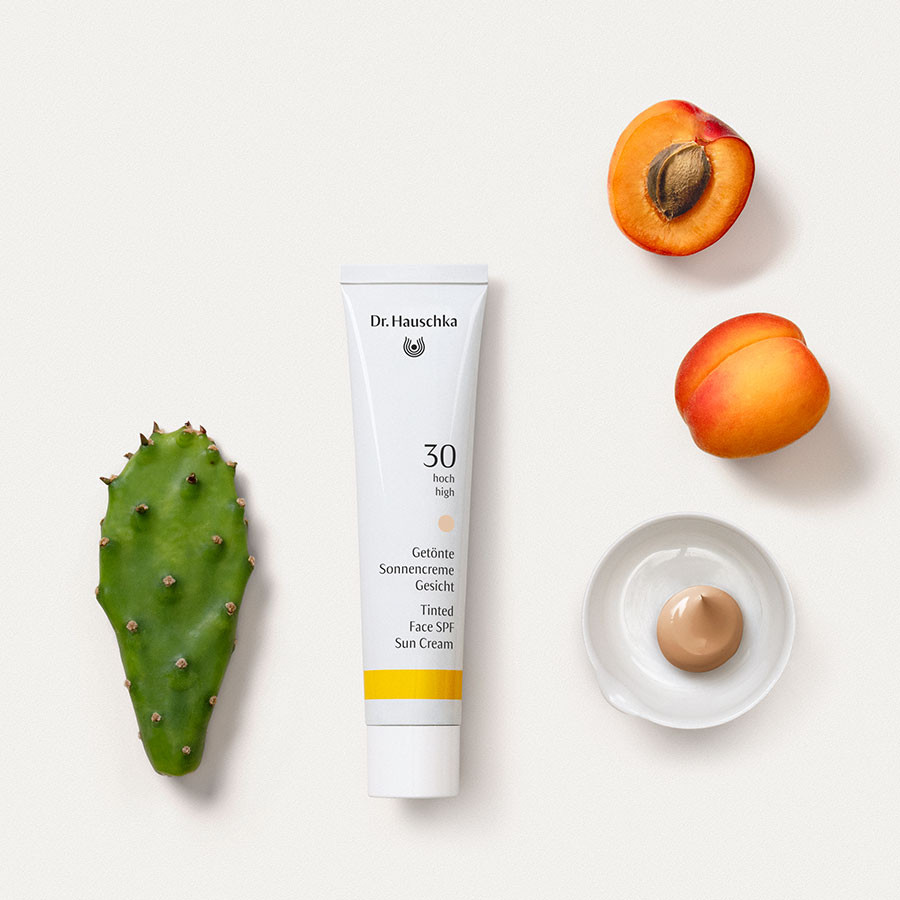 Crema de fata Dr Hauschka, Tinted Face Sun Cream, SPF 30, 50 ml (Concentratie: Crema, Gramaj: 50 ml) - 1 | YEO
