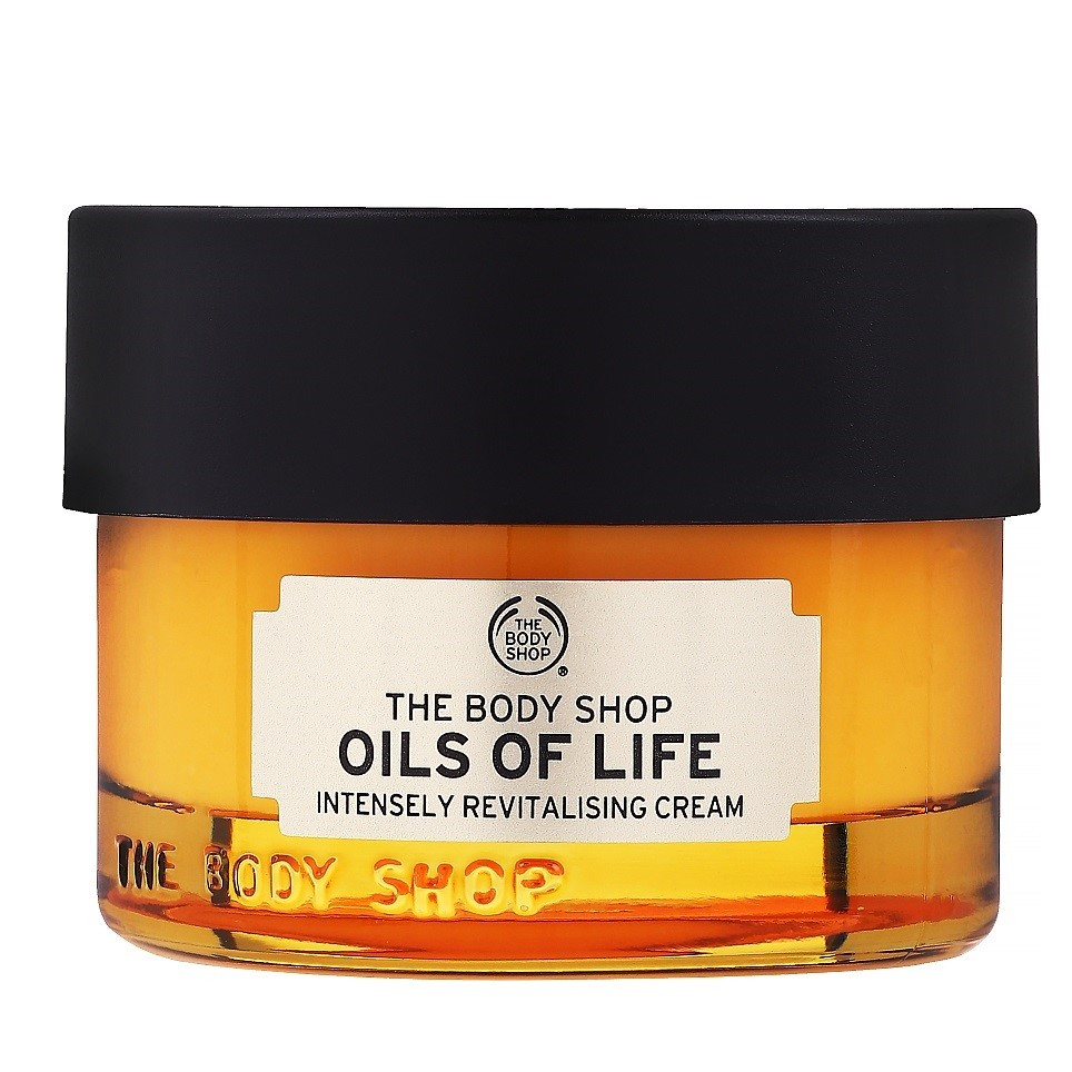 Crema de zi intens revitalizanta The Body Shop Oils of Life Intensely Revitalising Cream, 50 ml