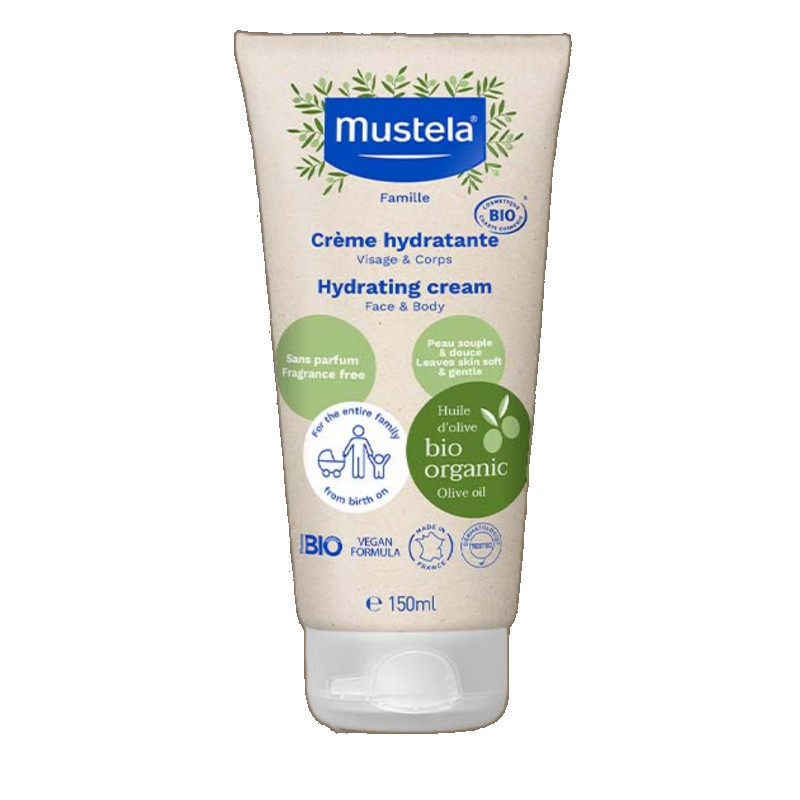 Crema hidratanta Eco pentru fata si corp Mustela, 150 ml