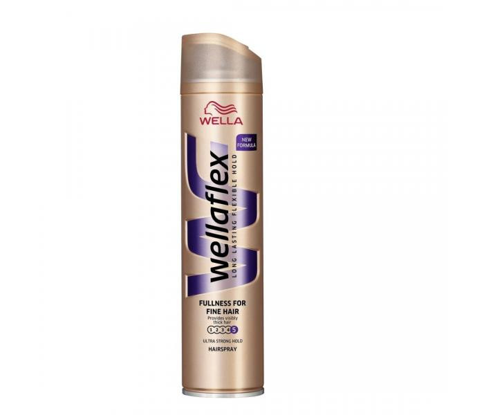 Fixativ cu fixare ultra puternica pentru par fin Wella Professionals WellaFlex Fullness (Concentratie: Fixativ, Gramaj: 250 ml)