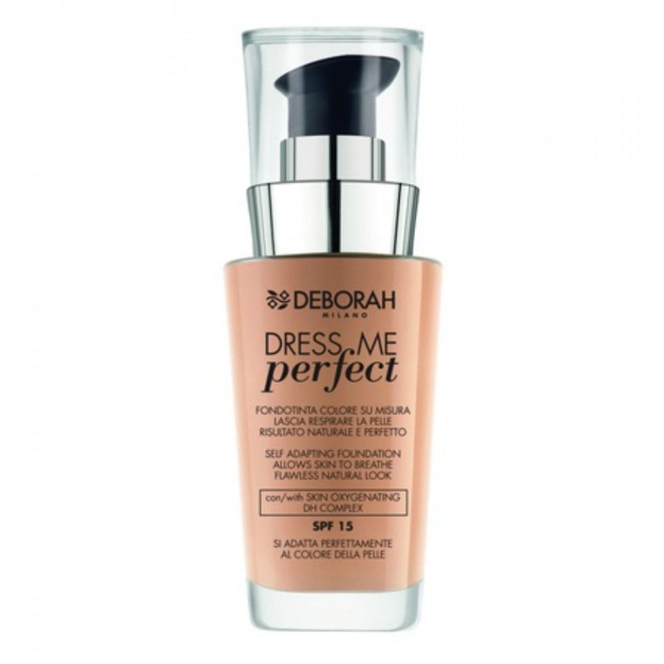 Fond de ten Deborah Dress Me Perfect, 30 ml (Nuanta fond de ten: 00 Ivory)