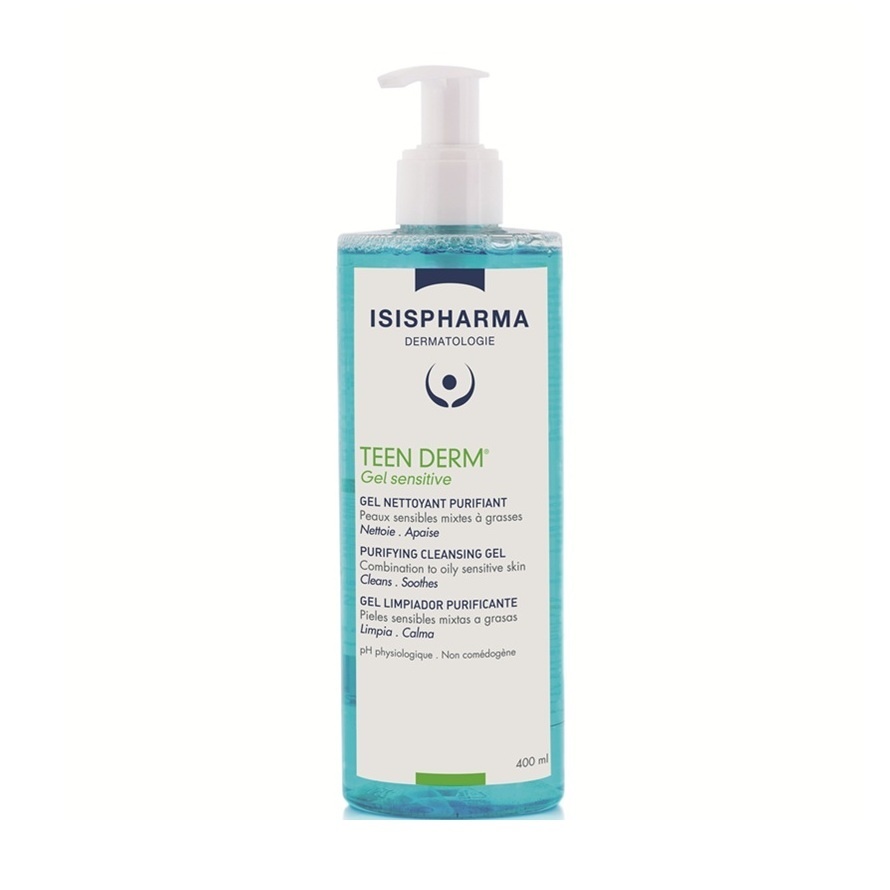 Gel de curatare IsisPharma Teen Derm Sensitive, 400 ml