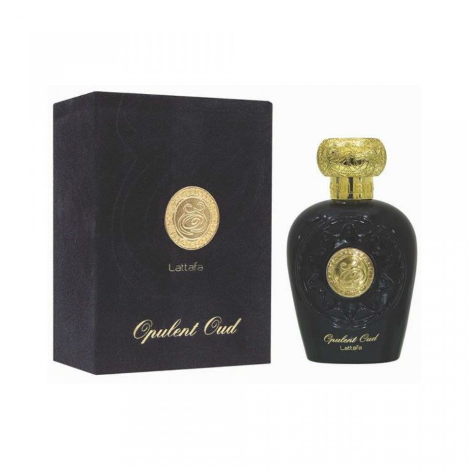 Lattafa Opulent Oud, Apa de Parfum, Barbati (Concentratie: Apa de Parfum, Gramaj: 100 ml)