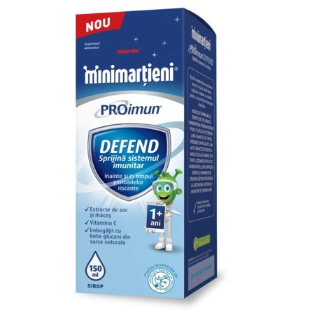 Minimarțieni PROimun DEFEND sirop, 150 ml, Walmark (Ambalaj: 150 ml)