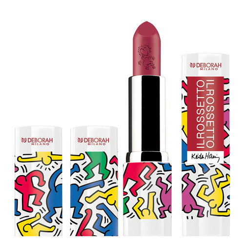 Ruj, Il Rossetto Keith Haring. (Gramaj: 4, 3 g, Nuanta Ruj: 03 Cyclamen)