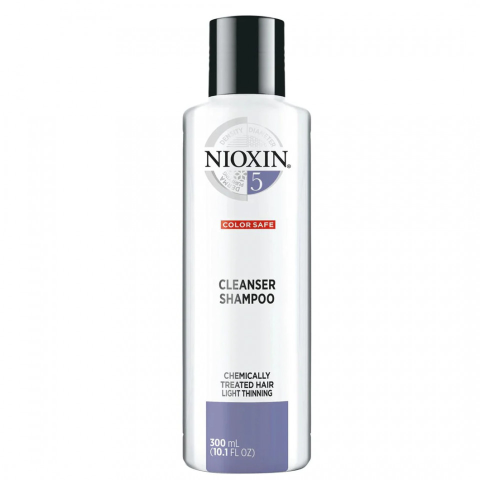 Sampon pentru par normal spre aspru cu aspect subtiat Nioxin System 5 (Concentratie: Sampon, Gramaj: