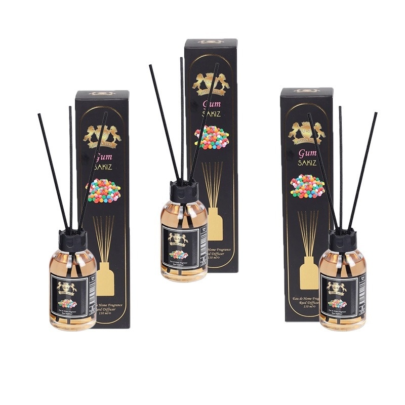 mașina de spălat samsung eco bubble Set 3 Difuzoare de Camera cu Betisoare Golden Silva Bubble Gum, 3 x 110ml