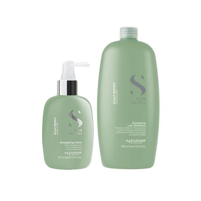 Set anti-cadere Alfaparf Milano Scalp Energizing Sampon 1000 ml + Tonic 125 ml (Gramaj: 1000 ml + 125 ml)