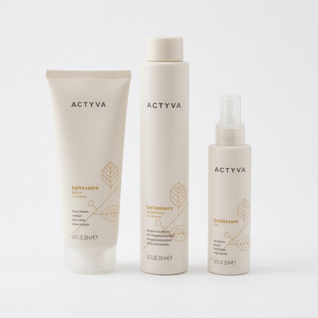 Set Kemon Actyva Bellessere, Sampon 250 ml + Balsam 200 ml + Ulei 50 ml