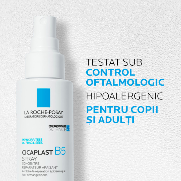 Spray concentrat reparator si calmant Cicaplast B5, La Roche-Posay, 100 ml - 1 | YEO