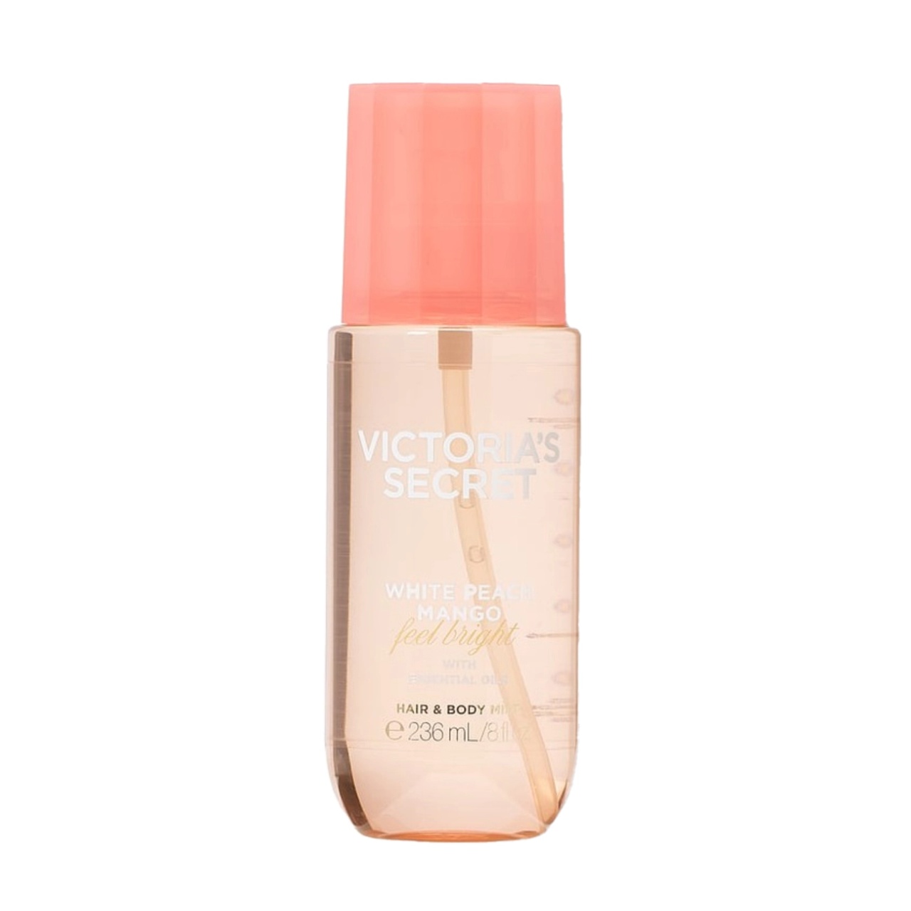 Spray pentru par & corp Victorias Secret, White Peach Mango, 236 ml