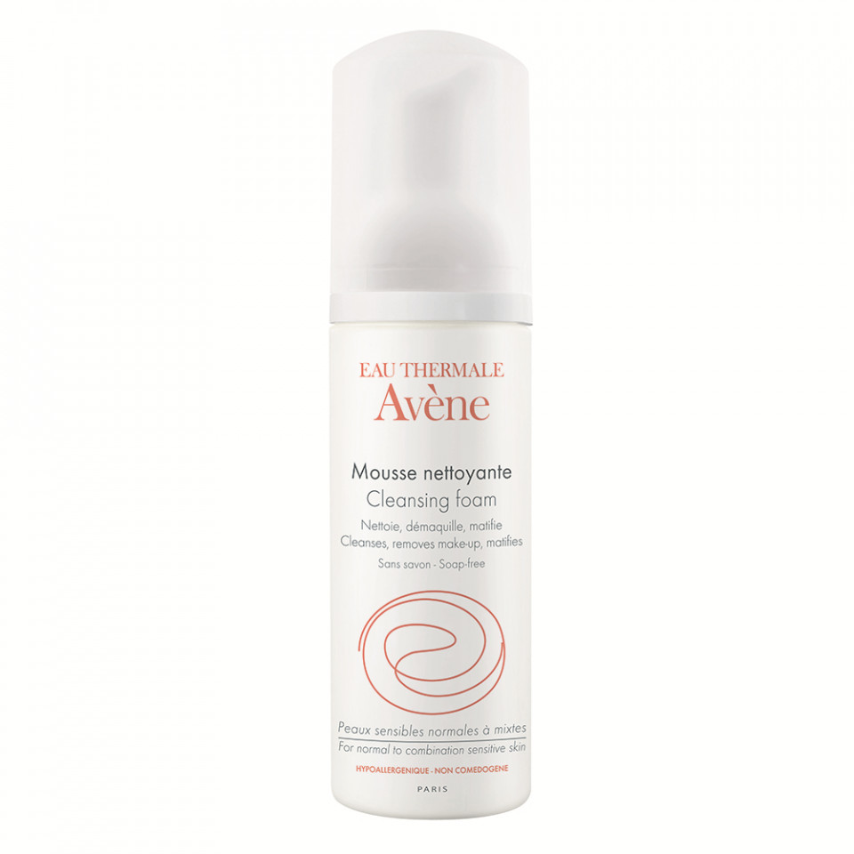 Spumă demachiantă pentru față și ochi, Avene Essentials (Gramaj: 150 ml, Concentratie: Spuma de cura