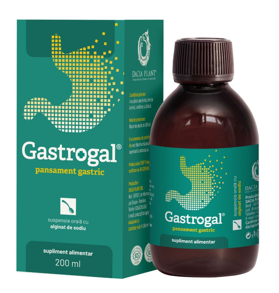 Suspensie orala Gastrogal, Dacia Plant, 200ml