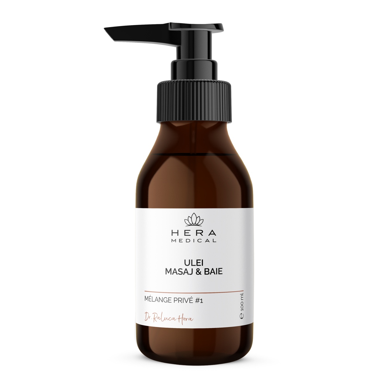 Ulei de masaj si baie BODY & MASSAGE OIL | MÉLANGE PRIVÉ #1, Hera Medical (Gramaj: 100 ml)