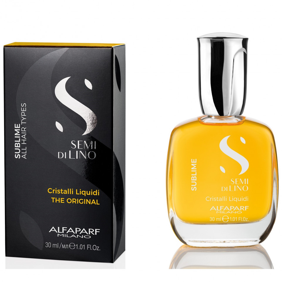 Ulei pentru stralucire Alfaparf semi Di Lino Diamond Cristalli Liquidi (Gramaj: 30 ml)