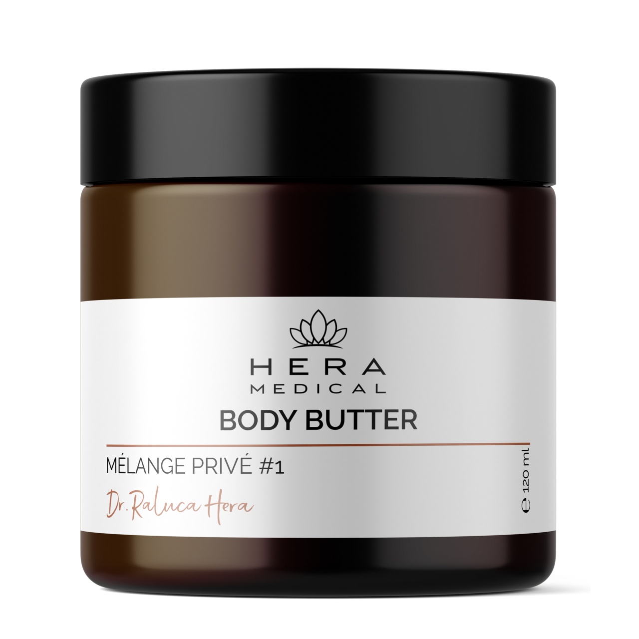 Unt de corp BIO hidratant si nutritiv BODY BUTTER | MÉLANGE PRIVÉ #1, Hera Medical, 120 ml