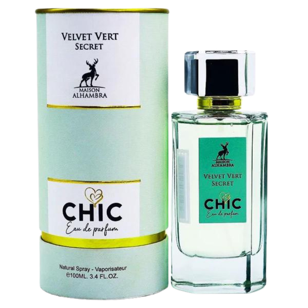 Velvet Vert Secret Chic, Maison Alhambra, Apa de Parfum Femei, 100ml