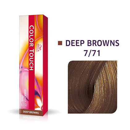 Vopsea de par semipermanenta Wella Professionals Color Touch 7/71