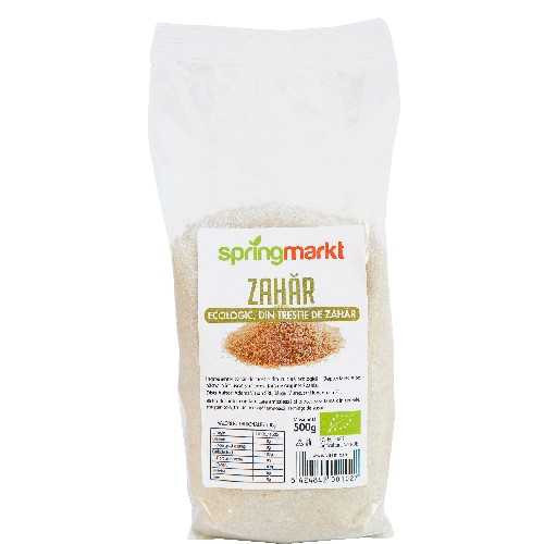 Zahar ecologic din trestie de zahar 500gr Adams Vision (Concentratie: 500 g)