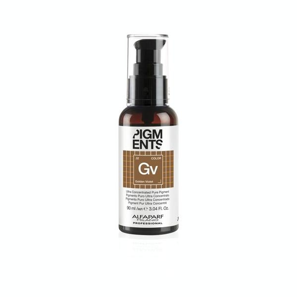 Alfaparf Milano Pigments Golden Violet .32 GV, Pigment Pur Ultraconcentrat Auriu Violet, 90 ml