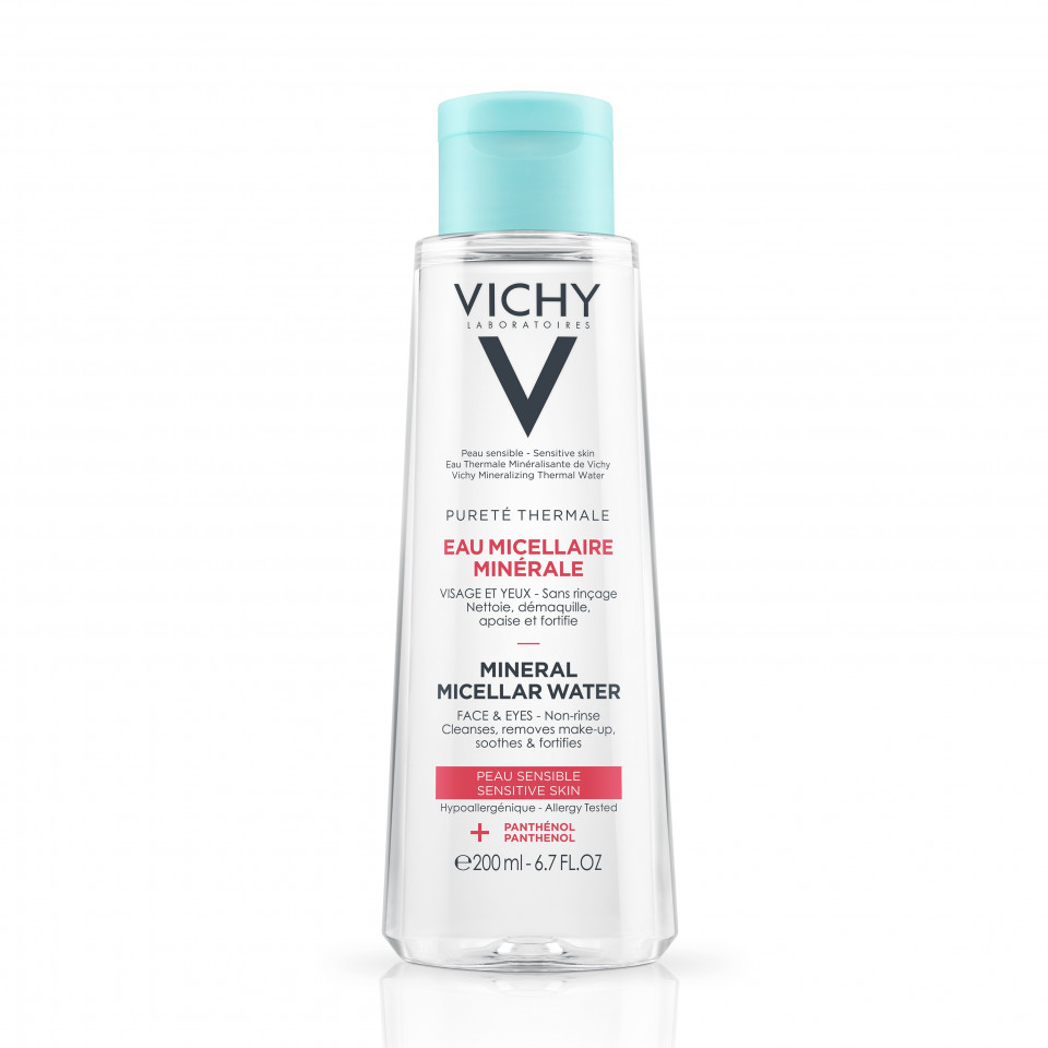 Apa micelara pentru piele sensibila Purete Thermale, Vichy (Gramaj: 200 ml, Concentratie: Solutie mi