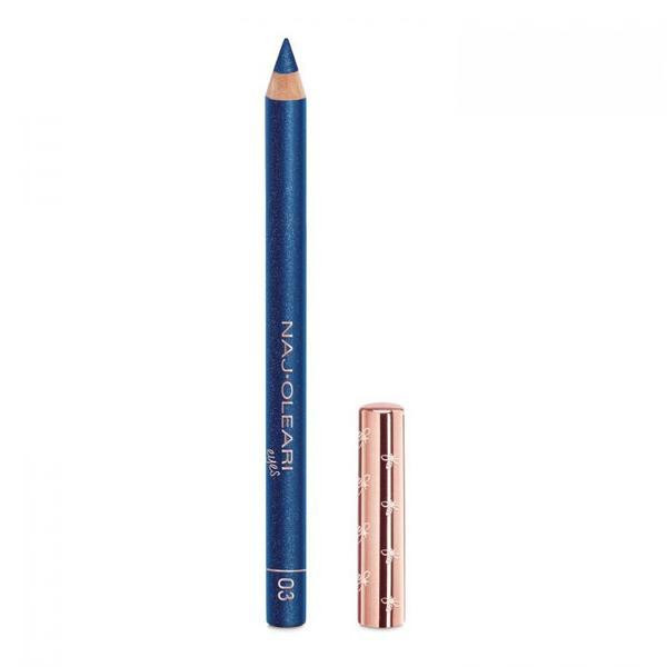 Creion de ochi Deep Eye Kajal Pencil Eyes, Naj Oleari, 1.1g (Concentratie: Creion contur ochi, Culoare produse: 03 Blue Hortensia Shimmer)