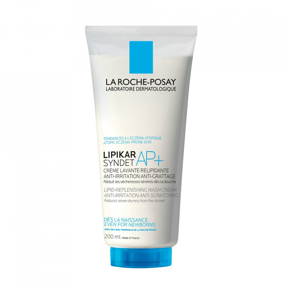 Crema de spalare relipidanta Lipikar Syndet AP+ La Roche-Posay (Gramaj: 200 ml, Concentratie: Crema 