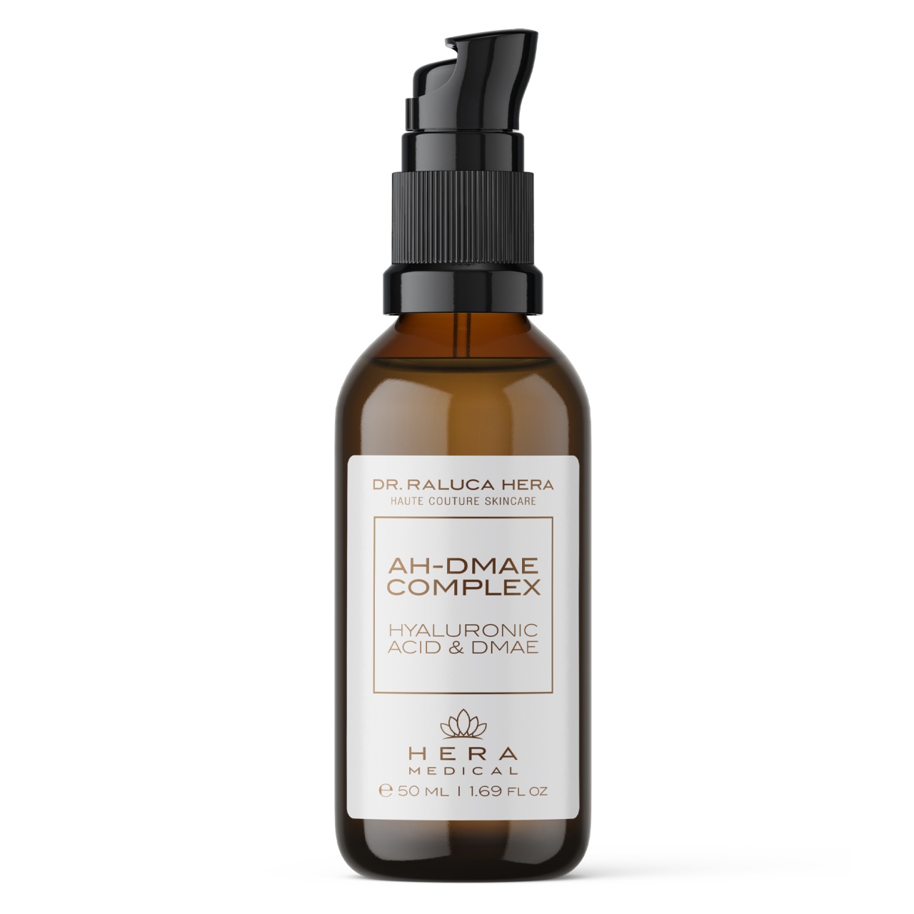 Crema faciala anti-aging Complex AH-DMAE cu acid hialuronic, Hera Medical, 50 ml (Gramaj: 50 ml)
