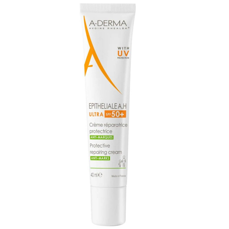 Crema reparatoare A-Derma Epitheliale Ultra SPF 50+, 40 ml