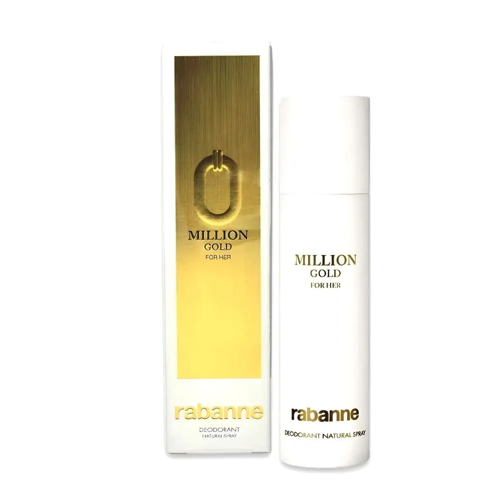 Deodorant spray Paco Rabanne Million Gold, Femei