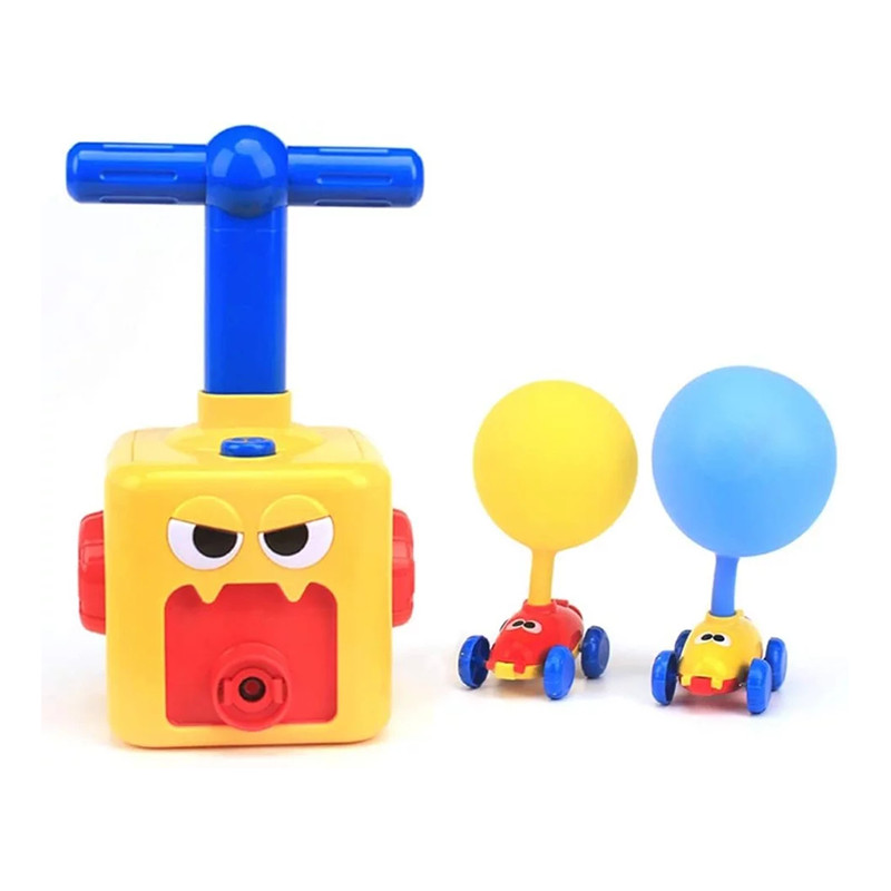 Dispozitiv Mini Pumping Car de umflat baloane cu acesorii masinute (CULOARE: Multicolor)