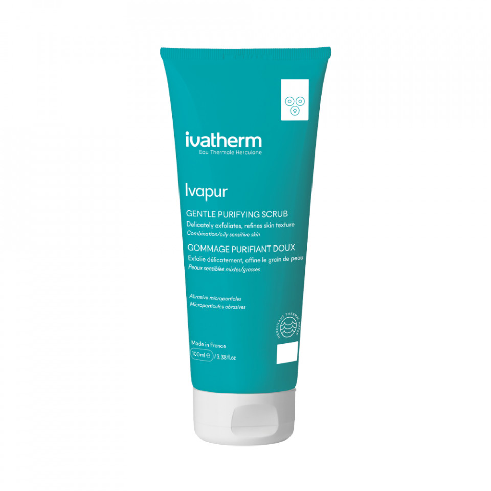 Exfoliant purifiant delicat Ivapur, Ivatherm (Concentratie: Exfoliant, Gramaj: 100 ml)