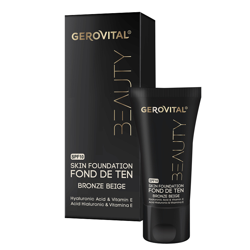 Fond de ten Gerovital Beauty, 30 ml (Nuanta fond de ten: Bronze Beige)