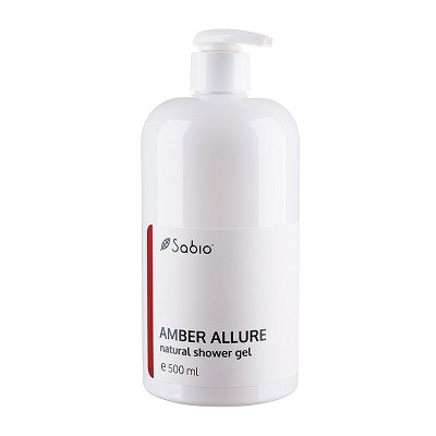 Gel de dus natural Amber Allure, Sabio (Concentratie: Gel de dus, Gramaj: 500 ml)