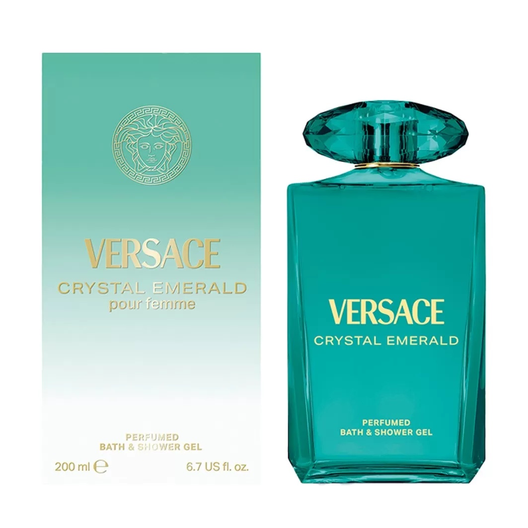 Gel de dus Versace Crystal Emerald, Femei, 200 ml