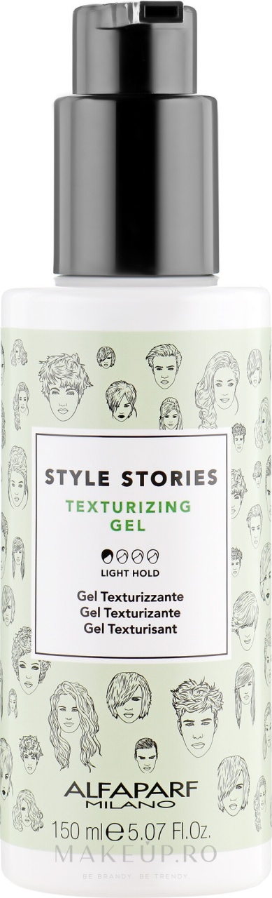Gel de par pentru texturare Style Stories Alfaparf Milano Professional, 150 ml