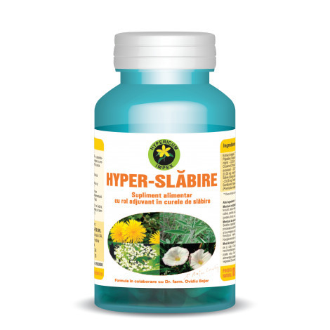 Hyper-Slabire Hypericum, 60 capsule (Ambalaj: 60 capsule)