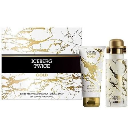Iceberg Twice Gold Set Apă de Toaletă 125 ml + Gel de Duș 100 ml, Barbati