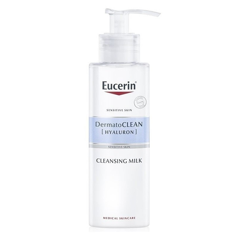 Lapte de curatare facial Eucerin Dermato Clean Hyaluron, 200 ml